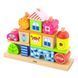 Дерев'яна пірамідка Viga Toys Городок (50043) dt_2011