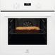 Electrolux Духовой шкаф электрический, 65л, A, дисплей, конвекция, телескопические направляющие, белый (382760) EOF5F50BV