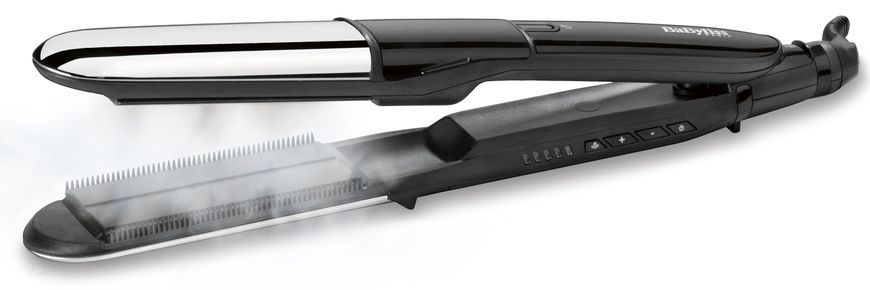 BaByliss Випрямляч, 67Вт, темп.режимів-5, 150-235С, кераміка, чорний (361645) ST496E фото
