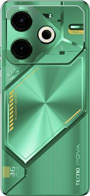 TECNO Смартфон POVA 6 NEO (LI6) 6.78" 8/128ГБ, 2SIM, 7000мА&bull;год, Comet Green (377665) 4894947021039 фото
