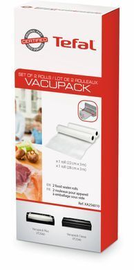 Комплект из 2 рулонов для вакуумирования Tefal XA256010 (380661) XA256010 фото