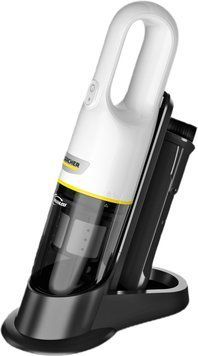 Karcher Пылесос автомобільний CVH 3 Plus, 70Вт, конт пыль -0.15л, автон. раб. до 20мин, белый 1.198-350.0 фото