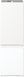 Gorenje Вбудований холодильник з нижньою морозильною камерою NRKI418FA0 (356306) NRKI418FA0