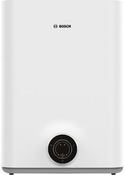 Водонагрівач електр. BOSCH плаский слім Tronic 3500, 80л, 1.5кВт, ун. монтаж, електр. кер-ння, B, білий (383050) 7736507293 фото