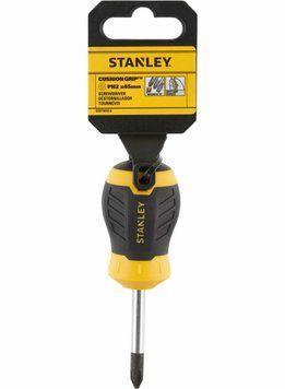 Отвертка крестовая STANLEY "Cushion Grip" S/D "Philips": PH2 X 45MM