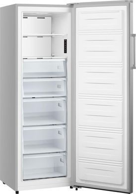 Gorenje Морозильна камера, Висота - 172см, Глибина-60 см, 240л, А++, NF, Дисплей, 11 кг/24 г, сірий (373321) FN617EES5 фото