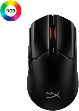 HyperX Миша Pulsefire Haste 2 WL, Black (365029) 6N0B0AA фото