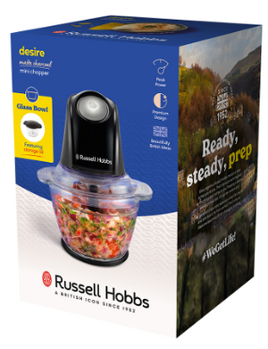 Подрібнювач Russell Hobbs 27131-56 Matte Charcoal Mini Chopper (7030816) 25191026001 фото