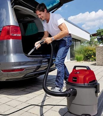 Einhell Пилосос професійний TC-VC 1815, 1250Вт, 180мБар, контейнер 15л, 3.6кг (356637) 2340290 фото