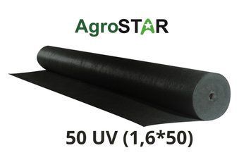 Агроволокно "AgroStar"50 UV чорне (1,6*50)*