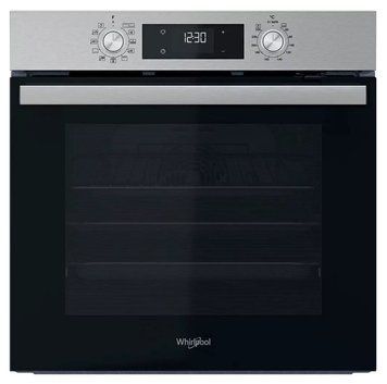 Whirlpool Духовой шкаф электрический, 71л, A+, дисплей, конвекция, телескопические направляющие, нерж OMR58HU1X фото