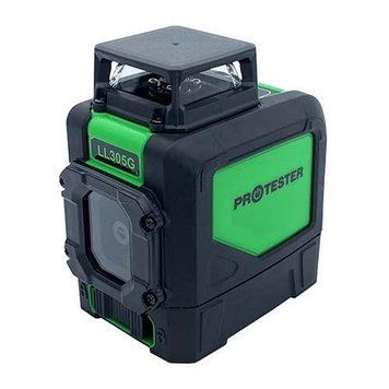Побудовач площин лазерний H360&deg;/1V, (зелений промінь) PROTESTER LL305G