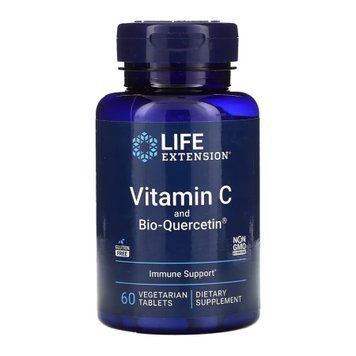 Vitamin C & Bio-Quercetin Phytosome - 60 vcaps Life Extension