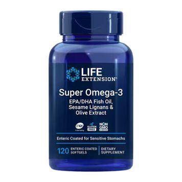 Супер Омега-3 Life Extension (Super Omega-3) 120 капсул