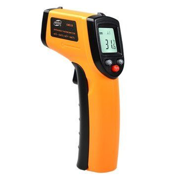 Бесконтактный инфракрасный термометр (пирометр) -50-530&deg;C BENETECH GM530