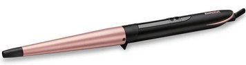 BaByliss Плойка, конусна, 64Вт, темп.режимів-6, D -13-25mm, 160-210С, кераміка, чорно-золотий (361648) C454E фото