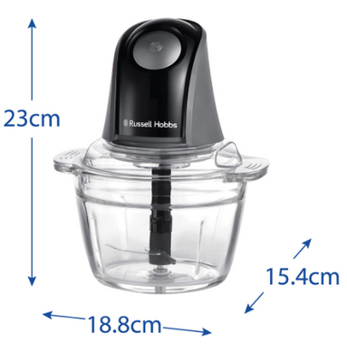 Подрібнювач Russell Hobbs 27131-56 Matte Charcoal Mini Chopper (7030816) 25191026001 фото
