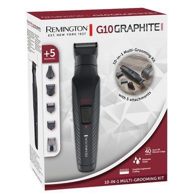 Набір для стрижки Remington Graphite, для голови, вусів, бороди,носа і тіла (381899) PG2100 фото