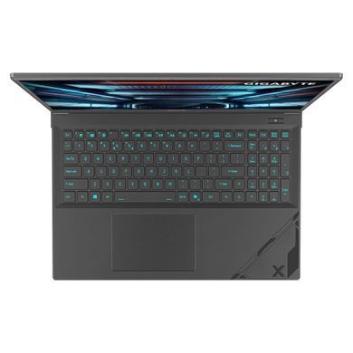 Gigabyte Ноутбук 6X 16.0 FHD+ 165Hz, Intel i7-13650HX, 16GB, F1TB, NVD4060-8, DOS, чорний (375221) G6X_9KG-43UA854SD фото
