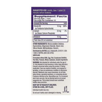 Melatonin 10mg - 60 tabs NATROL