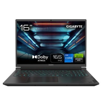 Gigabyte Ноутбук 6X 16.0 FHD+ 165Hz, Intel i7-13650HX, 16GB, F1TB, NVD4060-8, DOS, чорний (375221) G6X_9KG-43UA854SD фото