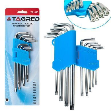 Шестигранные ключи тип TORX TAGRED TA1045 TA1045 фото
