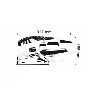 Машина плоскошліфувальна Bosch GSS 23 A(0601070400) 0601070400 фото