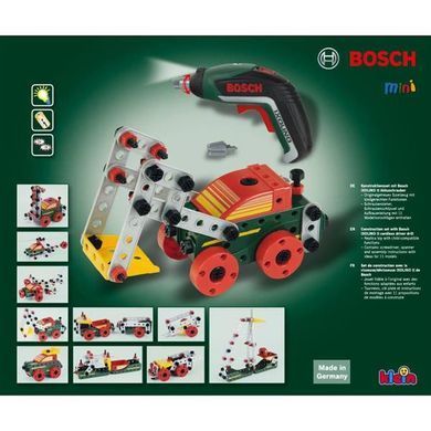 Конструктор Klein Bosch Mini Ixolino II на 110 предметів з шуруповертом (8497) dt_31776 фото