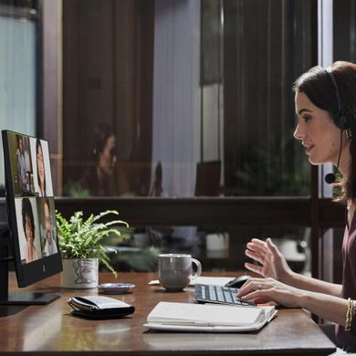 HP Комп'ютер персональний моноблок ProOne 440-G9 23.8" FHD IPS AG, Intel i5-12500T, 8GB, F512GB, UMA, WiFi, кл+м, 3р, DOS, чорний (378496) 6D375EA фото