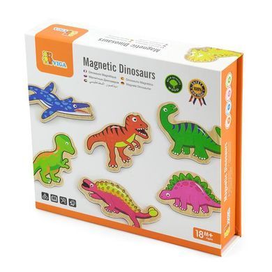 Набор магнитов Viga Toys Динозавры 20 шт. (50289) dt_2012 фото
