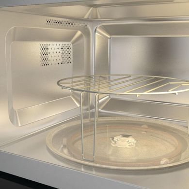 Gorenje Піч мікрохвильова, вбудовувана, 20л, 800Вт, гриль, дисплей, нерж (355511) BM201AG1X фото