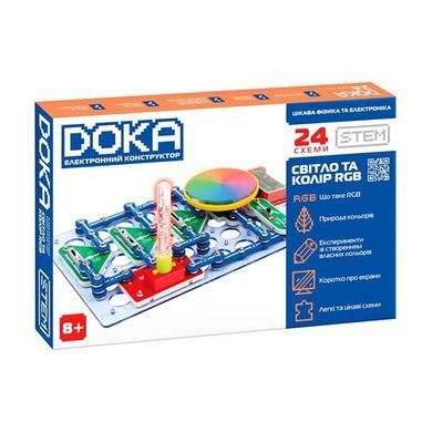 Електронний конструктор Doka Світло та колір RGB (D70700) dt_96091 фото