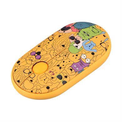 2E Мышь MF300 PETS:CATS&DOGS Silent WL BT, желтый 2E-MF300WPETSYW фото