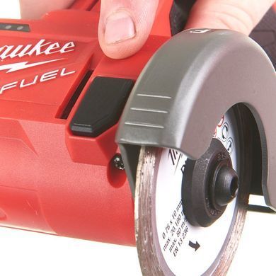 Шліфмашина універсальна відрізна акумуляторна безщіткова MILWAUKEE, M12 FCOT-0, діаметр 76мм (каркас, кожух, диски, картонне пак 4933464618 фото