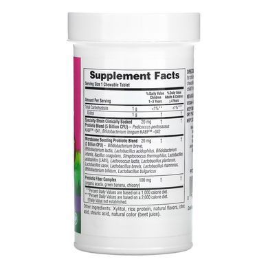 Пробіотик для дитини Nature's Plus Probiotics Bi-Layer Chewable 30 tabs