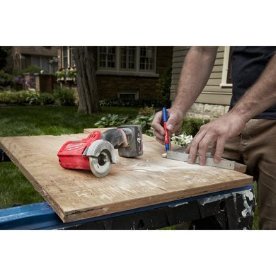 Шліфмашина універсальна відрізна акумуляторна безщіткова MILWAUKEE, M12 FCOT-0, діаметр 76мм (каркас, кожух, диски, картонне пак 4933464618 фото