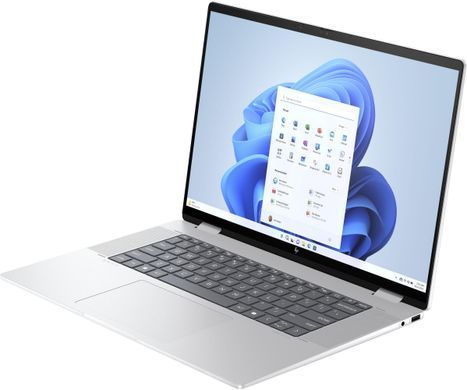 Ноутбук HP Envy x360 16-ac0000ua 16" 2.8K OLED Touch, Intel U7-155U, 16GB, F1024GB, UMA, Win11, серебристый AQ8K3EA фото