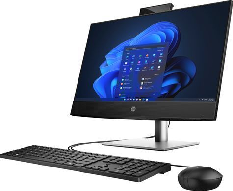 HP Комп'ютер персональний моноблок ProOne 440-G9 23.8" FHD IPS AG, Intel i5-12500T, 16GB, F512GB, UMA, WiFi, кл+м, 2р, Win11P, чорний (373139) 884A7EA фото