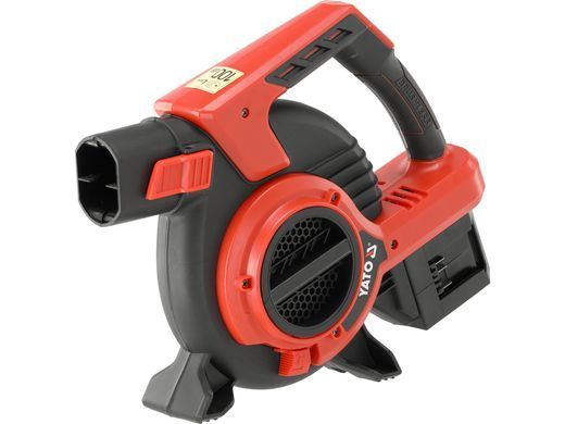 Воздуходувка и втягивание приусадебная аккумул YATO:Li-Ion 36V (2х18V)продукт.-308-700 м&sup3;/мин(БЕЗ АККУМУЛЯТОРА) YT-85173 фото