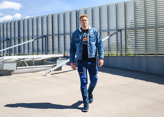 Робочі штани DENIM, посилення коліна, розмір M
