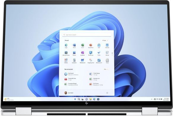 Ноутбук HP Envy x360 16-ac0000ua 16" 2.8K OLED Touch, Intel U7-155U, 16GB, F1024GB, UMA, Win11, серебристый AQ8K3EA фото