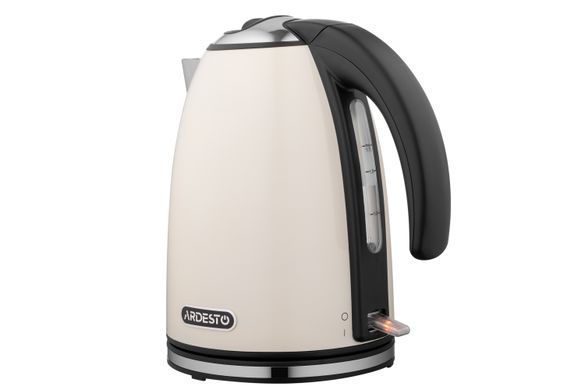Электрочайник ARDESTO EEKL-F340BG 1.7л/2200Вт/strix контроль/нерж. сталь/бежевый (354603) EKL-F340BG фото