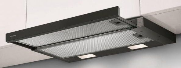 Faber Витяжка телескоп, 60см, 701м3г, Flexa Ng Hip Bk A60, чорний (365715) 315.0635.109 фото