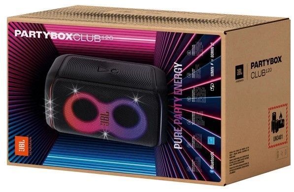 Портативная акустика JBL PartyBox Club 120 (JBLPBCLUB120EP) JBLPBCLUB120EP фото
