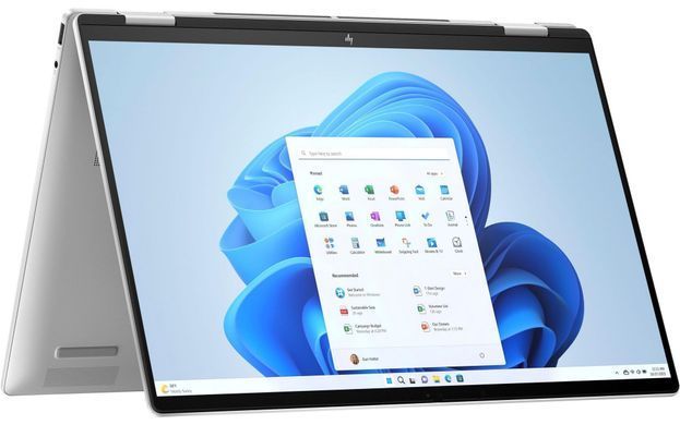 Ноутбук HP Envy x360 16-ac0000ua 16" 2.8K OLED Touch, Intel U7-155U, 16GB, F1024GB, UMA, Win11, серебристый AQ8K3EA фото