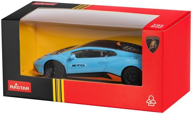 Машинка Rastar Lamborghini Huracan STO 1:43 Синій ibs_4540123 фото