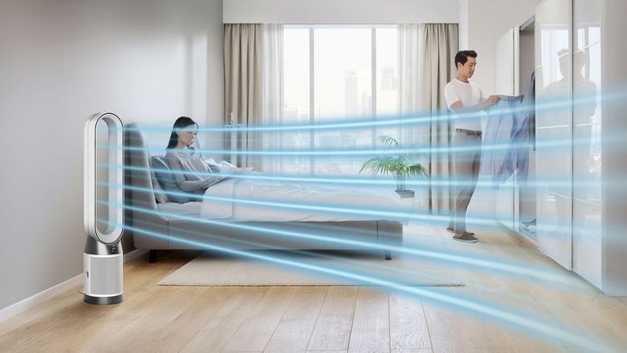 Dyson Очищувач повітря Purifier Cool Gen1 TP10, 290л/сек, обертання 350&deg;, пульт ДК, нержавіюча сталь (381643) 454843-01 фото