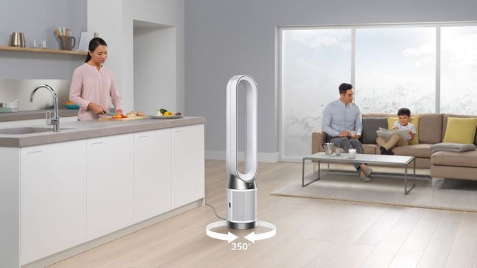 Dyson Очищувач повітря Purifier Cool Gen1 TP10, 290л/сек, обертання 350&deg;, пульт ДК, нержавіюча сталь (381643) 454843-01 фото