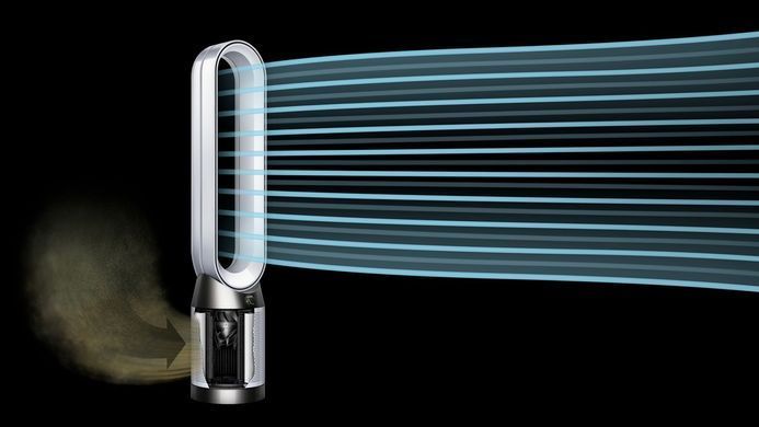Dyson Очищувач повітря Purifier Cool Gen1 TP10, 290л/сек, обертання 350&deg;, пульт ДК, нержавіюча сталь (381643) 454843-01 фото