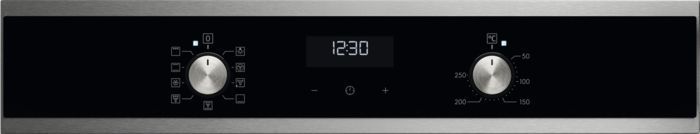 Electrolux Духова шафа електрична, 65л, A, дисплей, конвекція, телескопічні напрямні, чорний (382761) EOF5F50BX фото